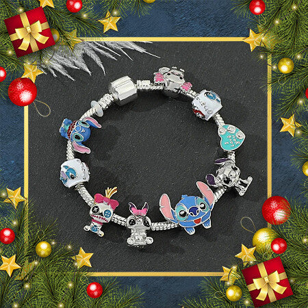 Pulsera Lilo & Stitch Family + Caja de Regalo